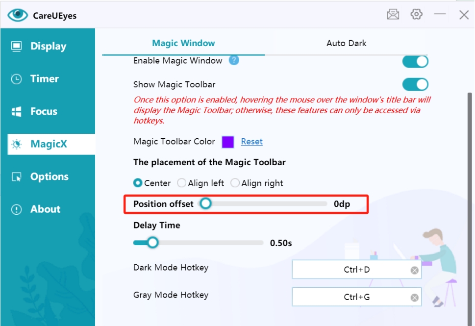 Position Fine-tuning