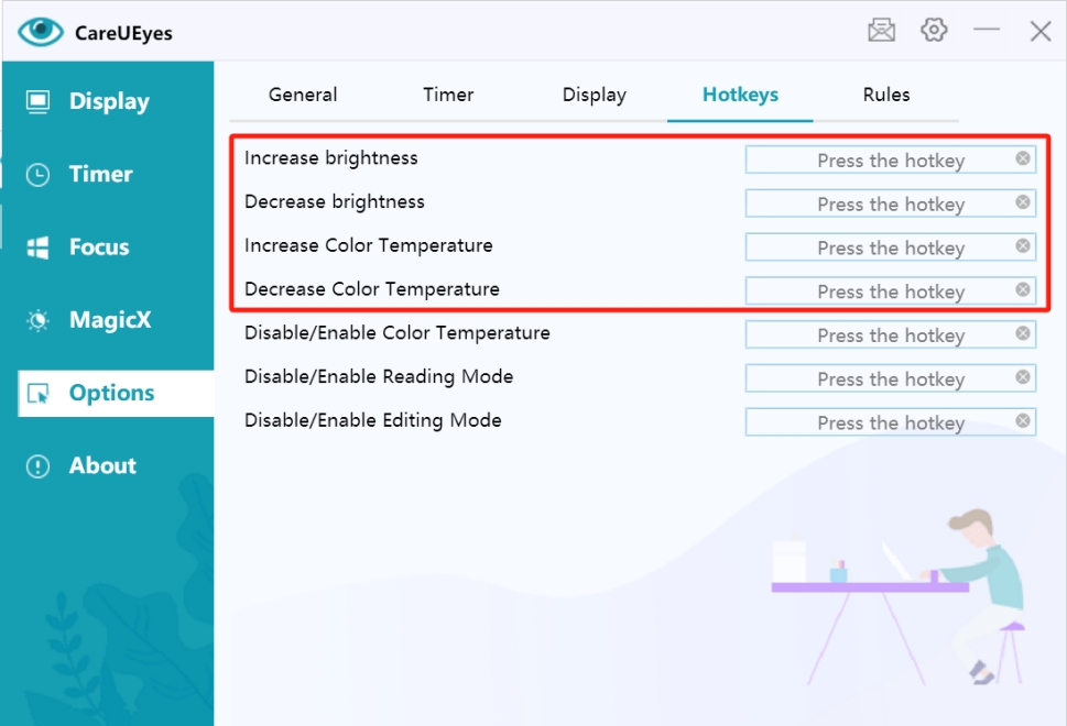 Hotkey Settings