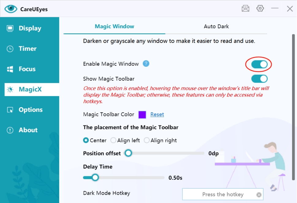 Enable Magic Window