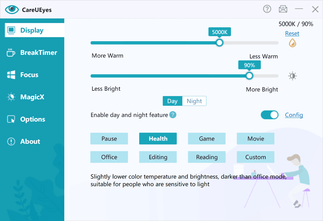 CareUEyes Display