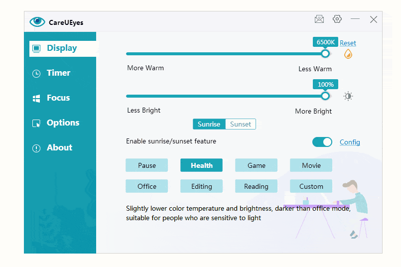 Change brightness on Windows 10