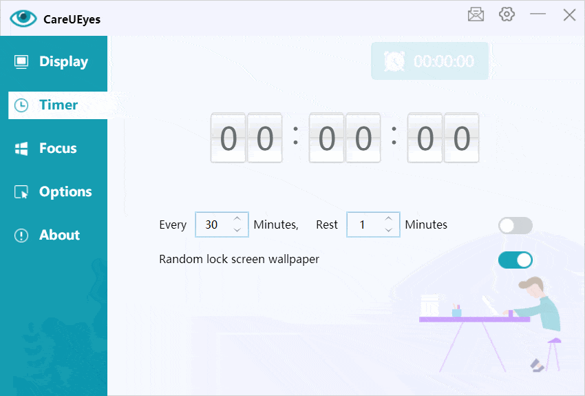 start timer for 30 minutes